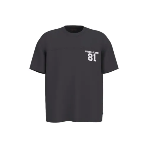 GUESS Мужские черные футболки
