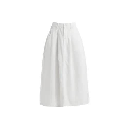 SHIJI Женские джинсовые длинные юбки