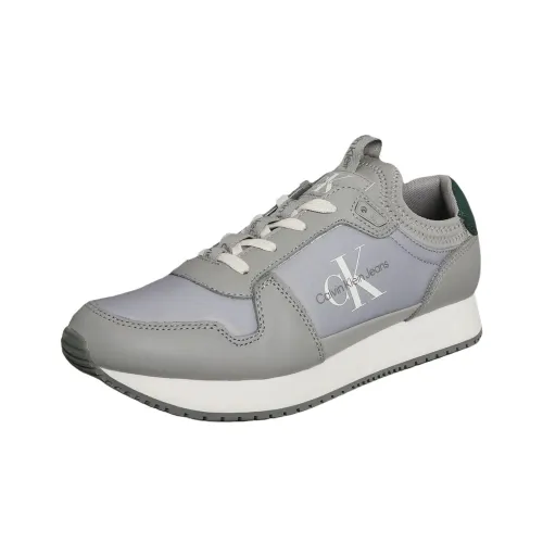 CKJ CALVIN KLEIN JEANS Zapatillas Низкий Топ Повседневная Обувь Мужская Серый