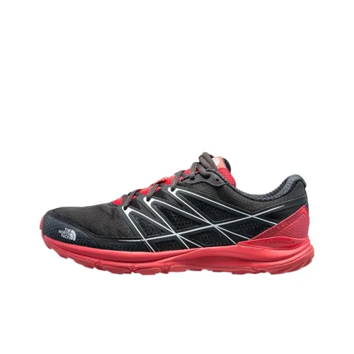 The North Face Litewave Endurance Low Топ Беговые кроссовки Мужские Красный Черный