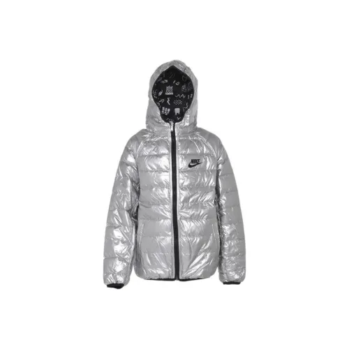 nike Пуховик Silver White Детский