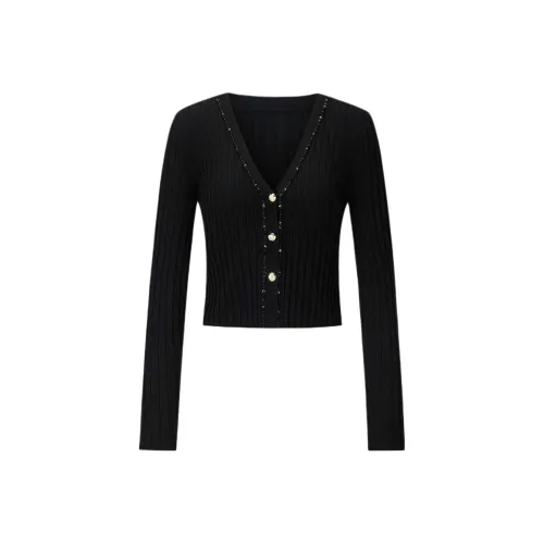 KARL LAGERFELD SS25 Трикотаж Женский Черный