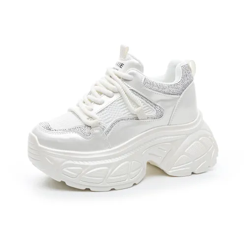 CHOVO Низкий топ массивные кроссовки женские