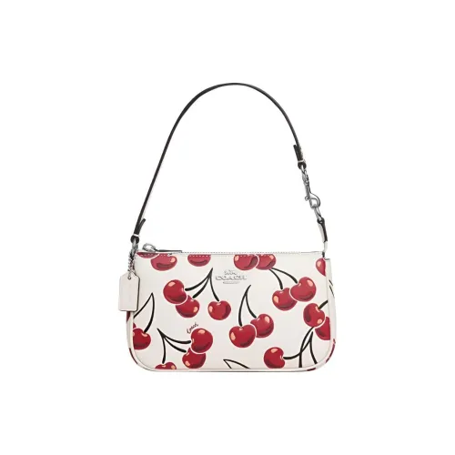 COACH ПВХ Сумка Сумка через плечо Маленькая Женская Белая