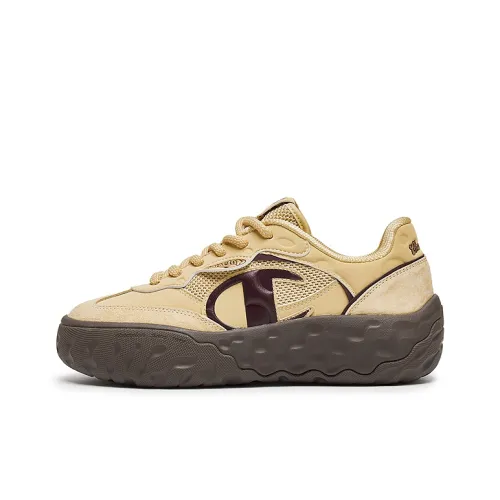 Champion Casual Low Top Resin Yellow/Burgundy Women's