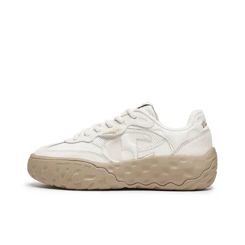 Champion Casual Low Top Молочно-белый/Пемзовый серый Женские