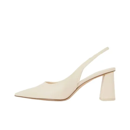 CHARLES KEITH Грубый каблук Высокие каблуки 6,6 см Женские Бежевый