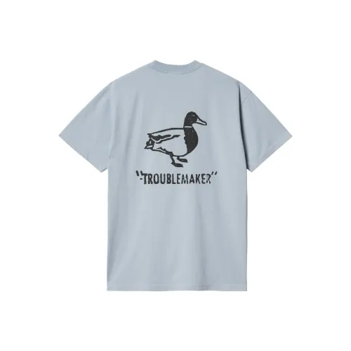 Carhartt WIP Пыльно-синяя Мужская T-рубашка