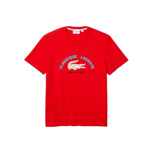 LACOSTE T-Shirt T-Shirt Мужской Красный