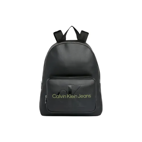 CALVIN KLEIN Синтетическая кожа Рюкзак Стандартный Унисекс Черный