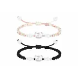 Милый дизайн с питомцами, любовь, парный браслет-шнурок