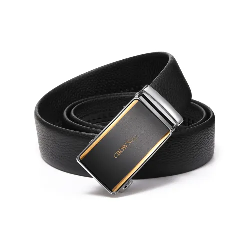 CROWN Ремни из коровьей кожи Мужской 3,5