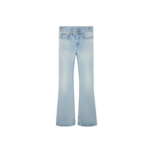 Celine Синие Женские Джинсы