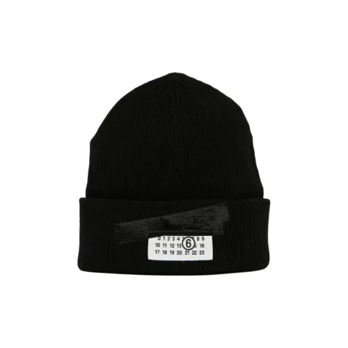 MM6 MAISON MARGIELA Шерсть Полиамид Шапки-бини Мужской Черный