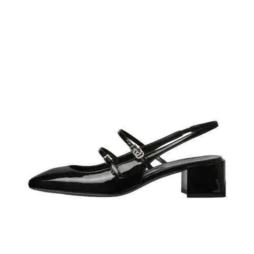 GUCCI Высокие каблуки Черные Женские