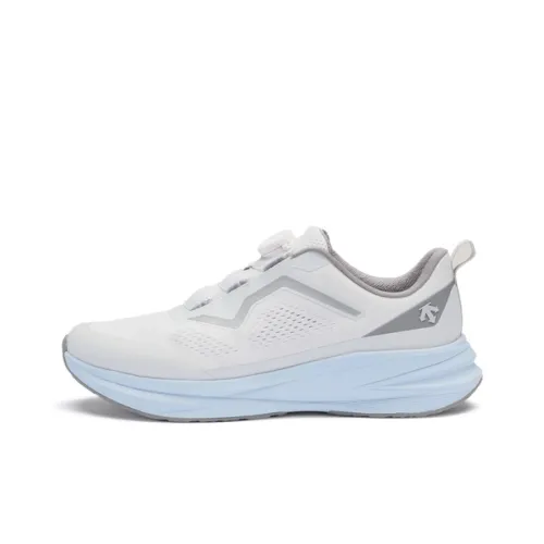DESCENTE Беговые кроссовки Низкий верх Желтый Белый Мужской