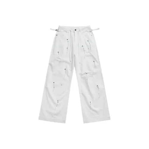 UKTK Белый Мужской Джинсы