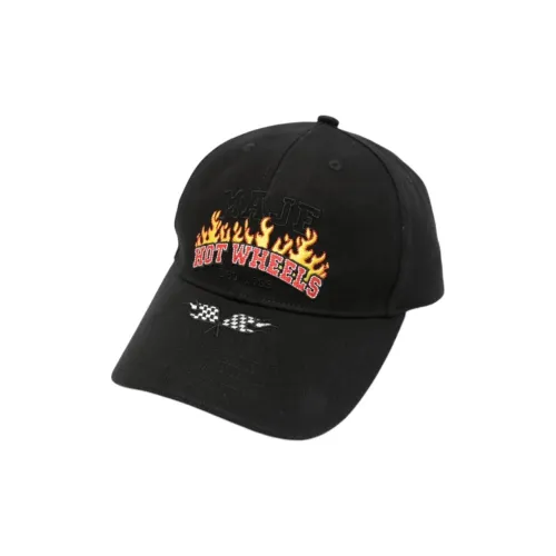 Maje x Hot Wheels Хлопок Полиэстер Кепки Женские Черный