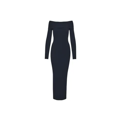 PRINCESS POLLY Филлис Off The Плечо Макси Платье Длинный Рукав Женское