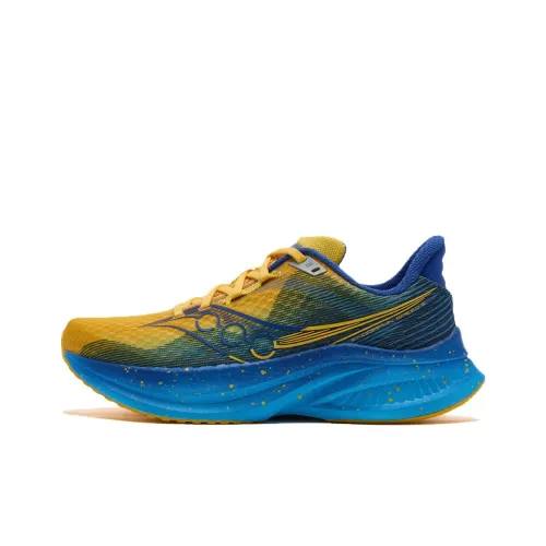 Saucony Endorphin Speed 5 Беговые кроссовки Низкий топ Желтый/Синий Унисекс