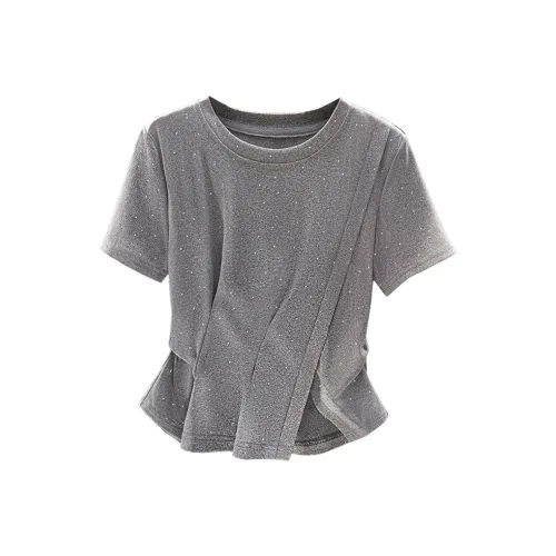 Cypress House Светло-серые Женские T-рубашки