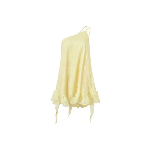 MISTVB Желтые Женские Слиплатья