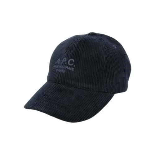 A.P.C Хлопок Полиэстер Бейсболки Мужские Синие