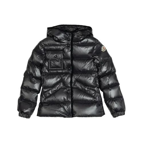 Moncler Пуховик Черный для детей 3-7 лет