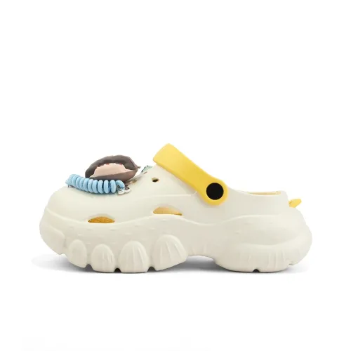 CENTRAL KITTY Сабо Женские Белые