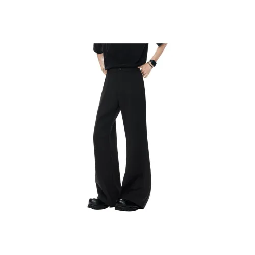 JEENSYIU [Ощущение прохлады Тонкий] Черный 4914 Унисекс Повседневные брюки