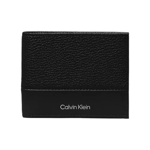 CALVIN KLEIN Кожа Кошелек Унисекс Черный