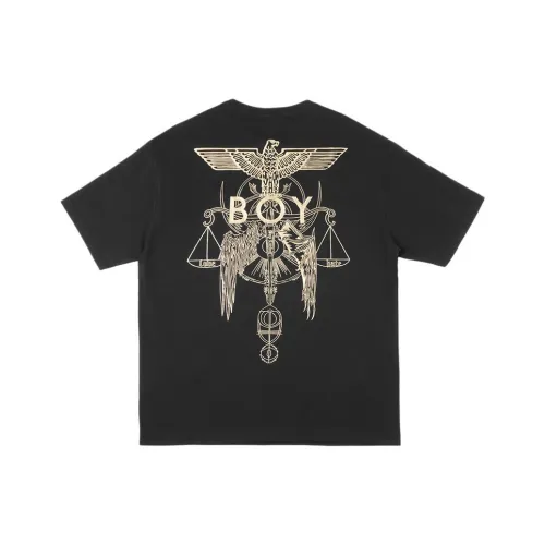 BOY LONDON Черная унисекс футболка