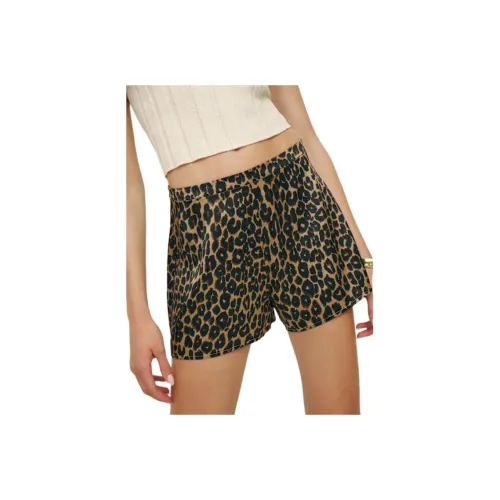 REFORMATION Chloe Шелковые Короткие Повседневные Шорты Женские