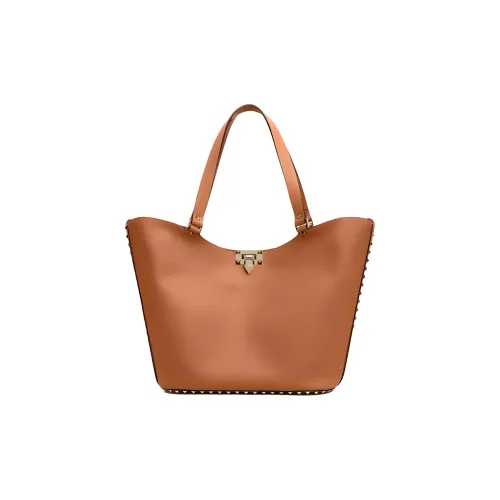 Valentino Garavani Телячья кожа Тоут Сумка Сумка для покупок Сумка Женская Коричневая