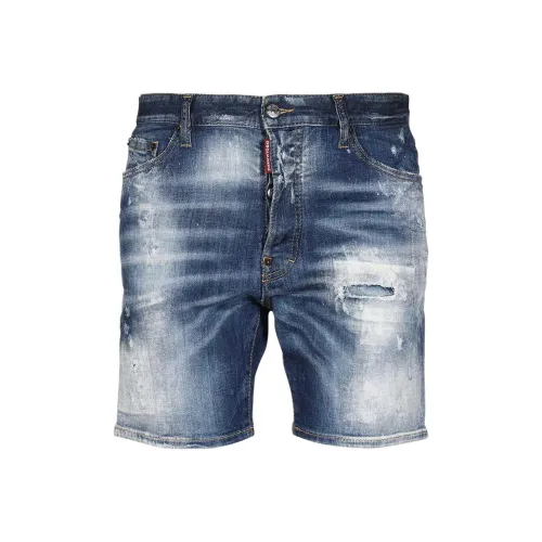 DSQUARED 2 SS22 Джинсовые шорты Мужской Синий
