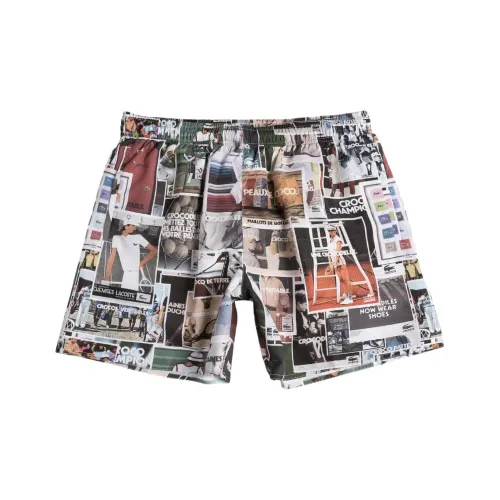 LACOSTE Плавательные шорты Мужские Черные