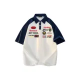 Белый/Деним Синий