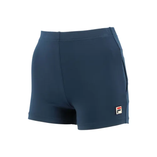 FILA Темно-синие Женские Спортивные Шорты