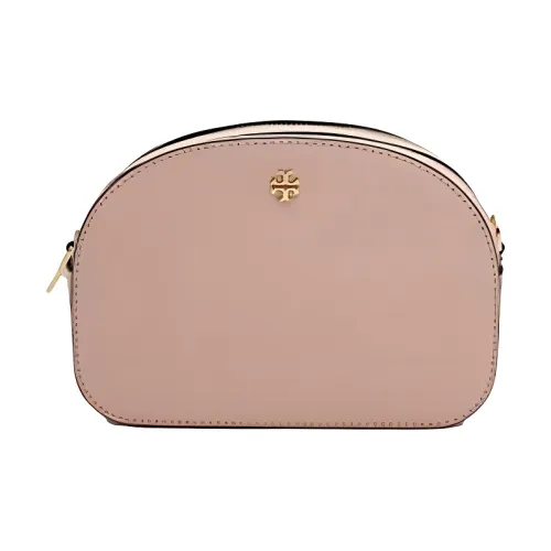 TORY BURCH Emerson Корова Кожа Спилок Camera Сумка Одно Плечо Ручная Сумка через плечо Женская Розовая