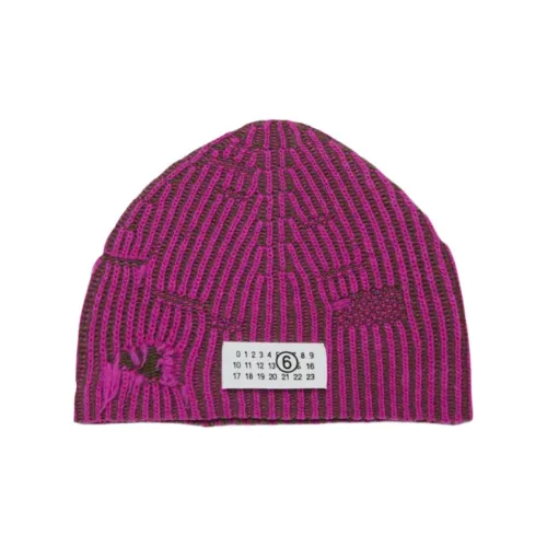 MM6 MAISON MARGIELA Шерстяные шапки для детей Розовый