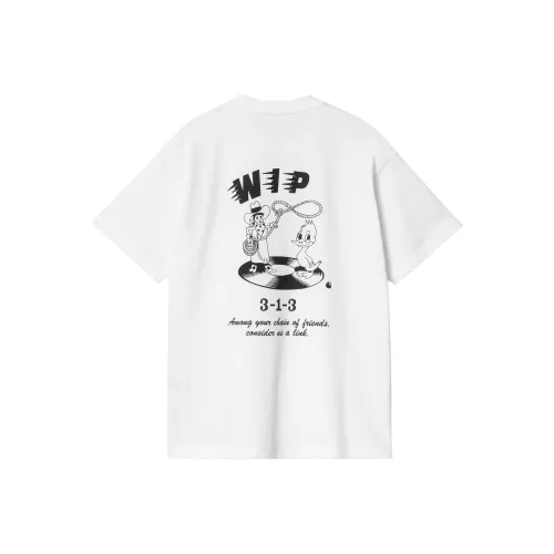 Carhartt WIP FW24 Белый Мужской T-Рубашки