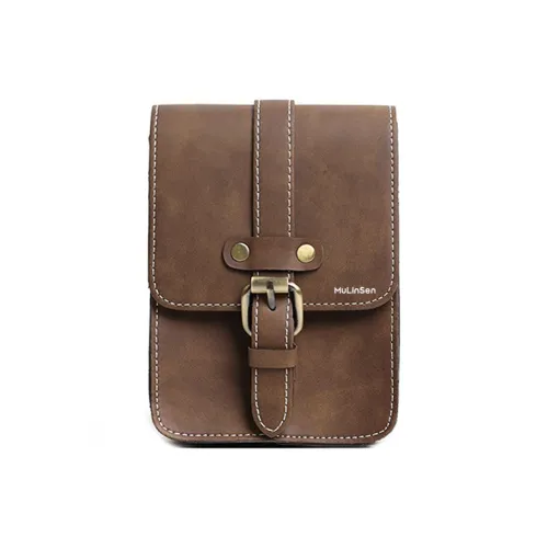 Mulinsen ПУ (полиуретан) Сумка через плечо Стандартная Унисекс Хаки