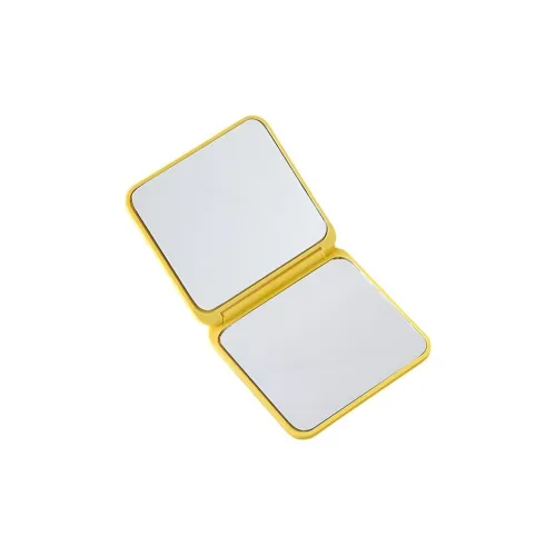 YUNNA Зеркало Складное Зеркало для макияжа Портативное Двойное С откидной крышкой Квадратное Мини Зеркало