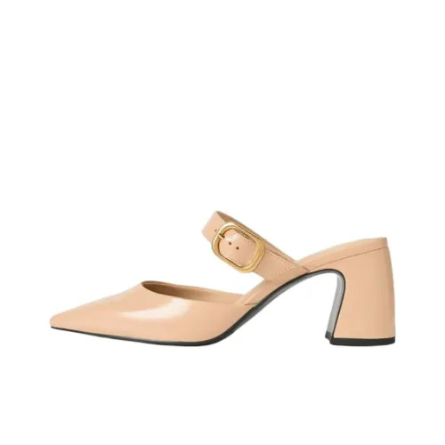 CHARLES KEITH Домашние тапочки устойчивые к истиранию женские нежно-розовые