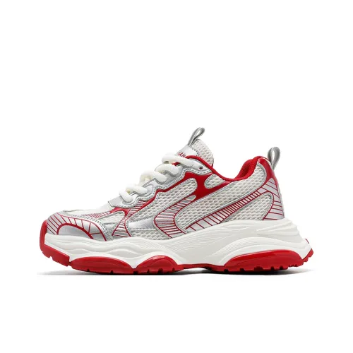 VAEL Амортизация Устойчивый к истиранию Дышащий Отводящий влагу Низкий Топ Толстая подошва Мужские кроссовки