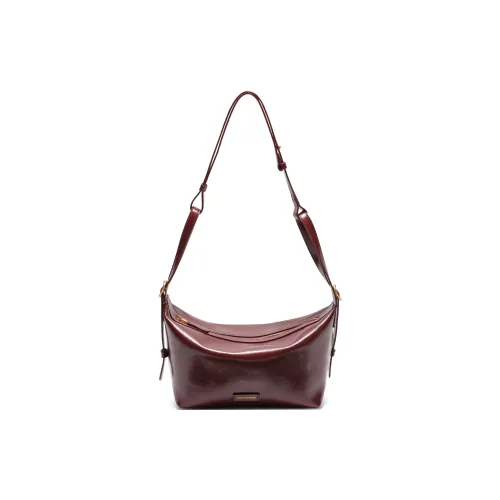 BELLE Коровья кожа Сумка через плечо Средняя Женская Многоцветная