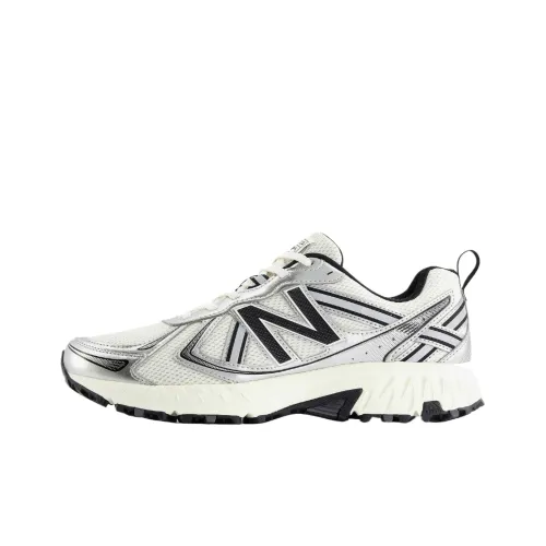 New Balance T410 Амортизация Низкий Топ Тренировочные Кроссовки Унисекс Серебристо-Черные