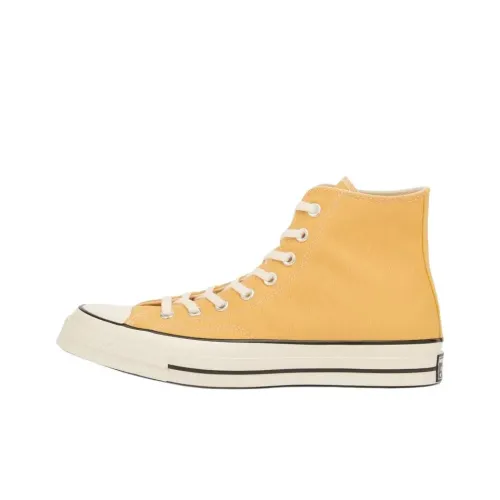 Converse Chuck Taylor Износостойкие Высокие Кеды Унисекс Желтые