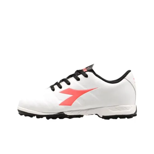 DIADORA Устойчивые к истиранию низкие футбольные бутсы для детей Белый Красный Черный Подростки