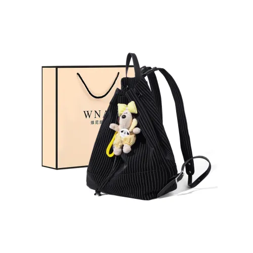 Vigno Ткань Рюкзак Унисекс Черный